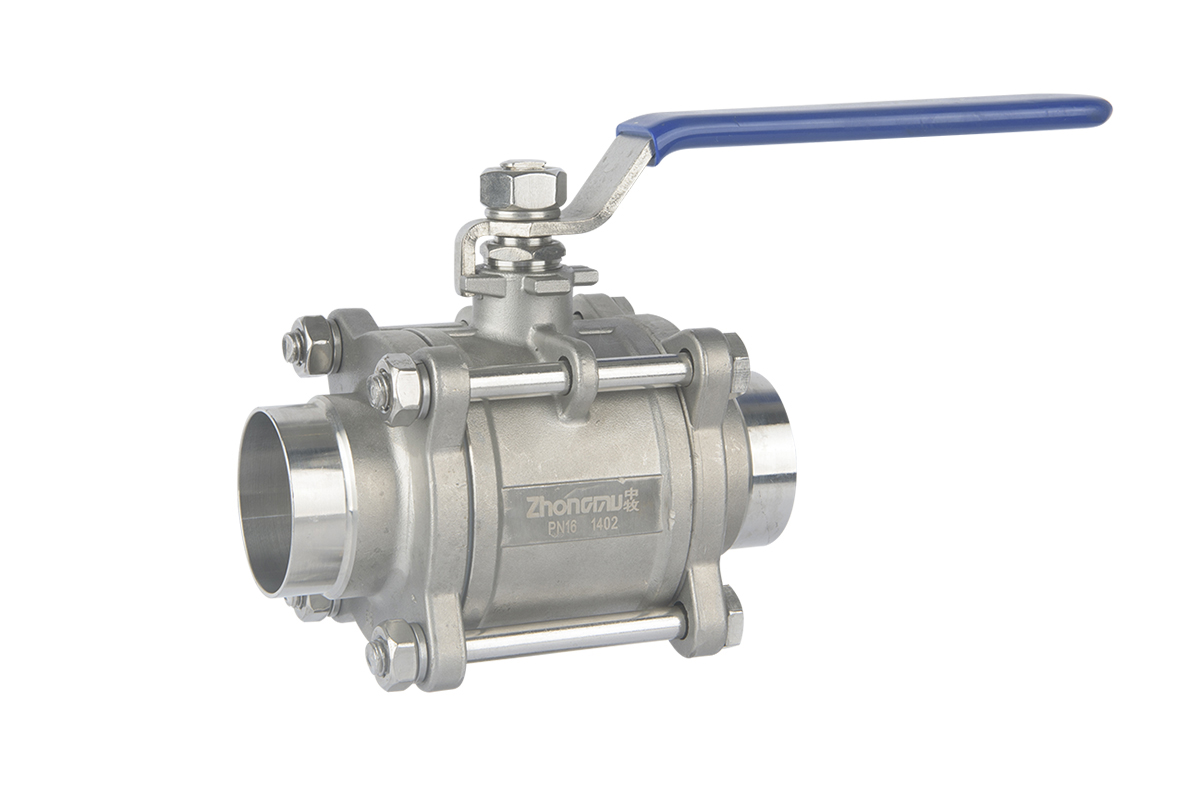 對焊三片式球閥