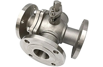 三通法蘭球閥 三通法蘭球閥